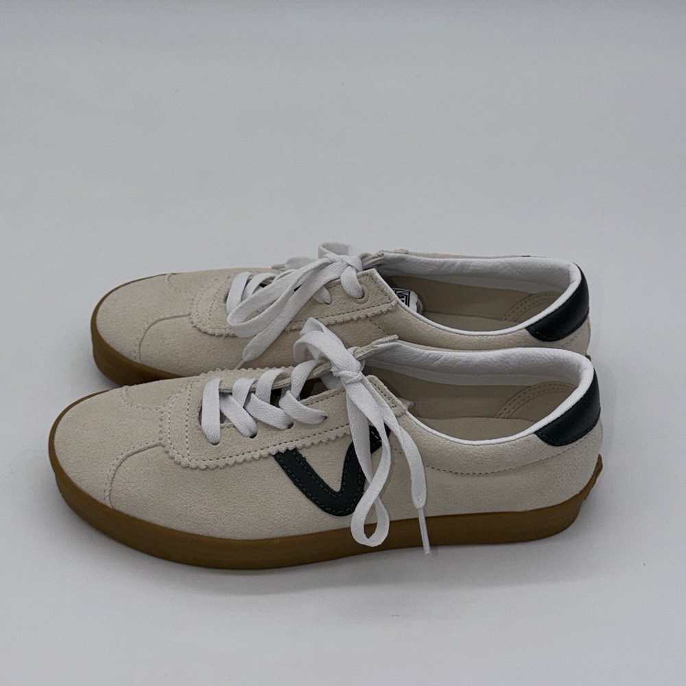 NEW VANS Sport Low Gum Turtle Dove Suede Women's 8.5 Men's 7 VN000D1P89F US - Picture 10 of 16